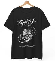 ZYANOSE 'Be Division' Crust Punk Noise T-Shirt | Japanese Hardcore Merch S-5XL XS gray