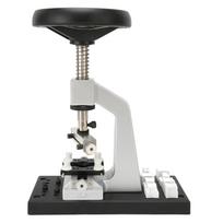 5700 Watch Case Opener Screw Oyster Style Bench Watch Case Back Opener with Stainless Steel Base white