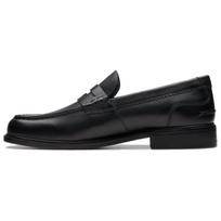 Clarks Odiniai Slip-On Mokasinai Vyriški Sportbačiai Juodi 26178569 43 black