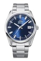ORIENT Date RN-AC0R02L Automatic Men's Navy Stainless Steel 40hr Power Reserve