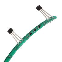 1 vnt. Elektrinio paspirtuko Holo jutiklio plokštė Variklio Holo jutiklio PCB plokštė 41F Elektrinio paspirtuko variklio Holo jutiklio modulių dalys 1 blue