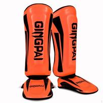 Muay Thai Leg Guards Full Protection Shin Shock Absorbing MMA Instep Pads for Adults, M_Classic Pink pink