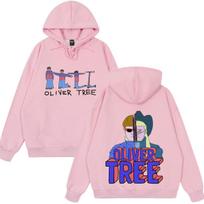 Oliver Tree Pop Rock Fashion Graphics Hoodie Men's Women Harajuku Pullover Autumn and Winter Loose Casual Hip-hop Sweatshirt M white