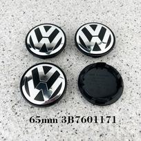 4pcs For Volkswagen VW R Golf Touran Octavia Motion GTI Polo 56mm 60mm 65MM Car Wheel Center Cover Hub Cap 3B7601171 Accessories gray