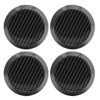 60mm Wheel Center Caps Carbon   Tyre Rim Hub Caps Cover  Fit for Vehicle 60mm Wheel Center Caps juoda