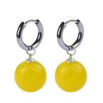Anime Kakarotto Son Goku Vegeta Cosplay Zamasu Potara Earrings Ear Clips Stud Women Men Unisex Jewelry Accessories Pendant Props gray