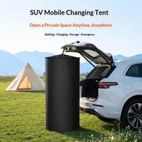 1Pc Portable Hanging Privacy Shelter Changing Shower Tent For Camping Car Tailgate Outdoor Toilet 87Cm one size gray