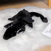 50cm Skraidantis Sniego Drakonas Dinzauras Pliušinis Žaislas Lėlė Pagalvė Minkštas Sofos Kambario Dekoras Mielas Kūdikio Vaikas Mergina Gimtadienio Dovana 50cm black