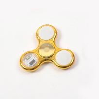 Creative Luminous LED Light Fidget Spinner Hand Top Spinners Glow In Dark Light EDC Figet Spiner Finger Stress Relief Toys rožinė
