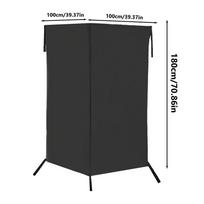 Vehicle-mounted Side Shower Tent Portable Privacy Tent Shower Awning Car Side Privacy Portable Dressing Tent Car Side Tent black