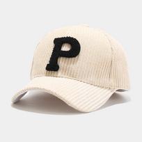 2025 M. Ruduo Žiema Lauko Beisbolo Kepuraitės Raidės P Siuvinėjimas Vyriška Moteriška Snapback Kepuraitė Reguliuojama Šauni Atsitiktinė Kepuraitė Unisex Adjustable smėlis