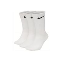 Nike Crew Socks Unisex 3 Pack White SX7676-100 M white