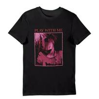 Mens Doki Doki Literature Cub Horror Video Game Graphic Tee T-Shirt 2XL black