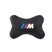 Suede automobilinė kaklo pagalvėlė, sėdynės galvos atrama, skirta BMW M emblemai E46 E36 E34 F10 E90 F30 E60 F30 E53 E30 E92 E87 Automobilio priedai juoda