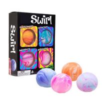 Schyllin Needoh Nice Ice Baby Fidget Cube 4 Pack Super Solid Squish Sensory Toys Non-toxic Squeeze Toys for ADHD and Autism Gift