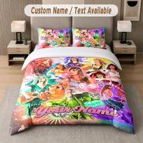 Custom Bedding Set Taylor Swift Pattern, Print Name Text 1 Duvet Cover plus 2 Pillowcases Home Textile 135cmx200cm