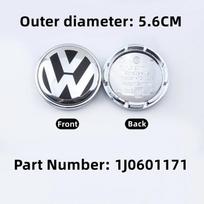 56/58/60/65/66/70/76MM 4pcs Car Emblem Wheel Center Caps Hub Cover Accessories for VOLKSWAGEN GTI Jetta Tiguan SWRE Golf POLO Passat