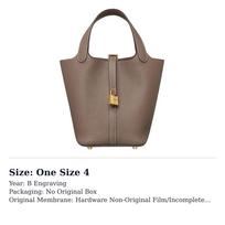 HERMES Picotin Lock 18 Rankinė H056289CC18 One Size 4 gray