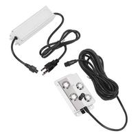 Ultrasonic Mist Maker 4 Cores 3000ml h IP67 Ultrasonic Fogger Humidifier for Ponds Greenhouses US Plug white