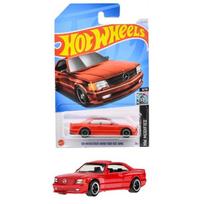 Hot Wheels Basic Car '89 Mercedes-Benz 560 SEC AMG HXP91 Red 1/64 gray