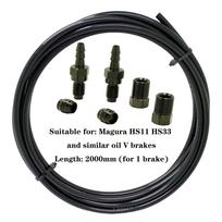 Magura HS33 11 MT2 originalus stabdžių žarnelė su prijungiamu jungikliu Oil V brake 2M