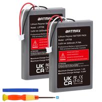 Batmax 2650mAh PS5 baterija LIP1078, skirta Sony PlayStation 5 PS5 DualSense CFI-ZCT1W belaidžiam valdikliui, su įrankiais 2 battery