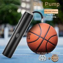 Nešiojamas krepšinio elektrinis pripūtiklis Futbolo Tinklinio Vaikų žaislai Odiniai kamuoliai Universalus belaidis pripūtimo siurblys 40*180mm 3A dry battery gray