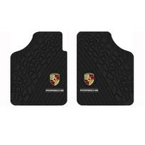 Automobilio grindų kilimėliai priekiniai ir galiniai Automobilio kilimėlio grindų apsaugos pagalvėlės Porsche 911 718 Cayenne Cayman Panamera Macan Taycan Boxster black