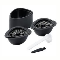 Coffee Pod For 9662.62 Machine Refillable Filter Pod Holder Replacement Coffee Pod Accessories 1 black