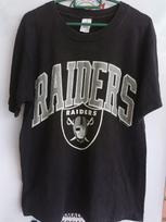 Los Angeles Raiders NFL Basic black Unisex T-shirt Reprint tee HN1485 XXXL gray