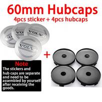 4pcs 56/60mm Car Wheel Center Hub Caps Tire Rim Covers Accessories For Volvo RDESIGN XC60 XC90 V60 V40 XC40 V50 S60 V70 C70 AWD los6