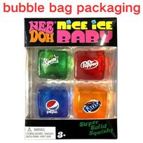 Schylling Needoh Nice Cube Sensory Squeeze Toy Super Squish Squishy Stress Relief Anti-Anxiety Fidget Tool