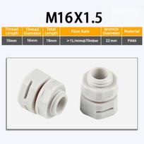 New Waterproof Vent Plug M5 M6 M8 M12 M16 Nylon Breather Valve Air Vent New