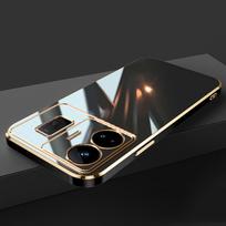 Skirta Realme GT3 dėklas Realme GT Neo 5 prabangus kvadratinis dengtas GT Neo5 240W telefono dėklas RMX3709 RMX3706 RMX3708 atsparus smūgiams galinis dangtelis Realme GT Neo5 gray