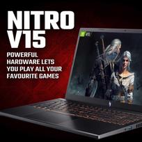 ACER 15.6 AND quot; Nitro V15 i5-13420H 32GB 512GB SSD RTX 5050 W11 Black
