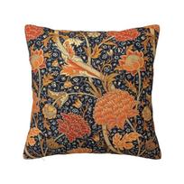 William Morris gyvatės galvos rašto pledo pagalvės užvalkalai Namų dekoras Nordic Vintage Tekstilė Kėdės pagalvėlė Kvadratinis pagalvės užvalkalas 45x45cm 18x18in