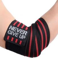 Sports Elbow Guard Winding Pressure Elbow Pad Bench Press Weightlifting Protective Gear Gym Equipment Equipment Booster Stripe beige