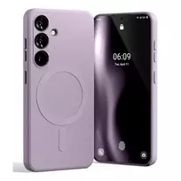 Mercury Semi-silicone phone case with MagSafe support for Samsung Galaxy S26 Ultra (S948), purple