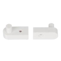 2pcs For Swift Lunar Elddis Bailey Caravan Bifold Shower Door Hinge Pivot Without Tabs 2pcs white