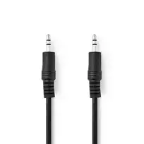Nedis Stereo Audio Cable 3.5 mm Male - 3.5 mm Male 1.5 m Black