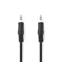 Nedis Stereo Audio Cable 3.5 mm Male - 3.5 mm Male 5.0 m Black