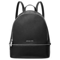 Michael Kors Reguliuojama rankena Odinė kuprinė Vidutinė Unisex kuprinė Juoda 35T5SM9M1L-BLACK Basic Set (Bag+Dust Bag) gray