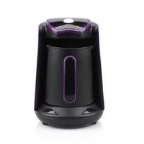 Automatinis turkiškas kavos aparatas elektrinis puodas AC 600w maltos kavos virimo aparatas black