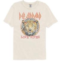 Def Leppard marškinėliai LOVE BITES Pasaulinės Ekskursijos Metalo Roko Muzikos Dramblio Kaulo Spalvos Comfort Colors Unisex Marškinėliai M įvairiaspalvis