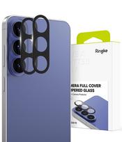 Ringke Camera Full Cover 2-Pack Tempered Glass for Samsung Galaxy S26 FE - Black