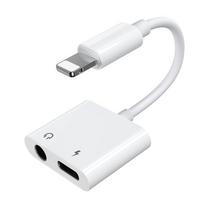 Joyroom S-Y104 headphone adapter Lightning - Lightning / 3.5mm mini jack - white - OUTLET
