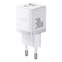 Baseus Palm 30W USB-C USB-A Wall Charger - White - OUTLET