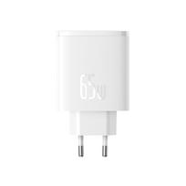 Baseus Cube Pro 65W GaN charger 2x USB-C USB-A - white - OUTLET