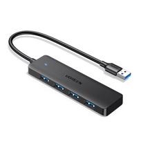UGREEN HUB CM219 25851 with 4 USB-A 3.0 ports and USB-A 3.0 cable 15cm - black - OUTLET
