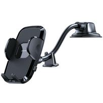 Joyroom car phone holder with flexible arm for dashboard or windshield, black (JR-ZS259) - OUTLET